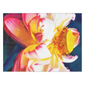 Nappe Aquarelle de fleurs de lotus rose Zen (Devant (Horizontal))