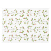 Nappe Aquarelle de Noël simple Holly Berries Verdure (Devant (Horizontal))