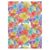 Nappe Aquarelle de printemps brillante moderne Floral (Devant)