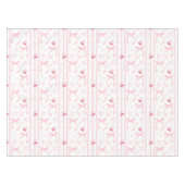 Nappe Aquarelle de vaches roses avec coeur (Devant (Horizontal))