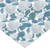 Nappe Aquarelle d'hydrangée blanche (Angle)