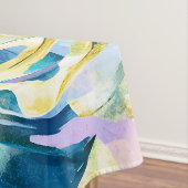 Nappe Aquarelle d'or Paradis Feuille tropical (In Situ)