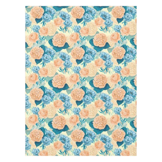 Nappe Aquarelle du jardin de printemps (Devant)