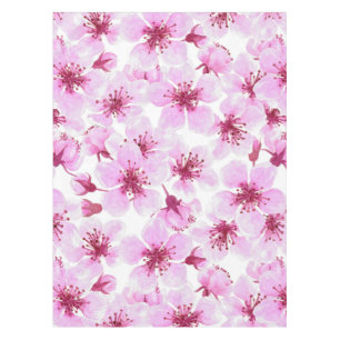 Nappe Aquarelle en fleurs de cerisier