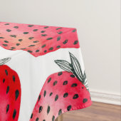 Nappe Aquarelle et encre de fraises (In Situ)