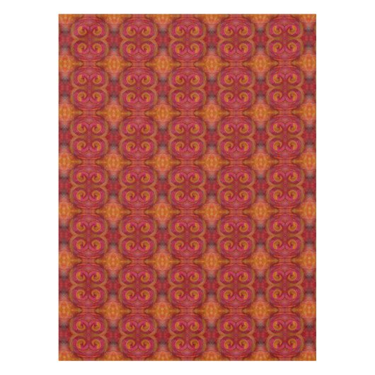 Nappe Aquarelle Et Encre Joli Art Motif Abstrait (Devant)