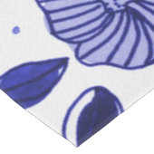 Nappe Aquarelle et fleurs d'encre - palette bleue (Angle)