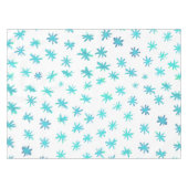 Nappe Aquarelle étoile - turquoise (Devant (Horizontal))