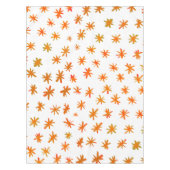 Nappe Aquarelle étoiles - orange (Devant)