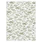 Nappe Aquarelle Eucalyptus Motif Feuille (Devant)