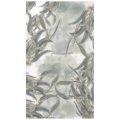 Nappe Aquarelle Eucalyptus Verdure Feuille (Devant)