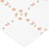 Nappe Aquarelle Feuillage d'automne (Angle)