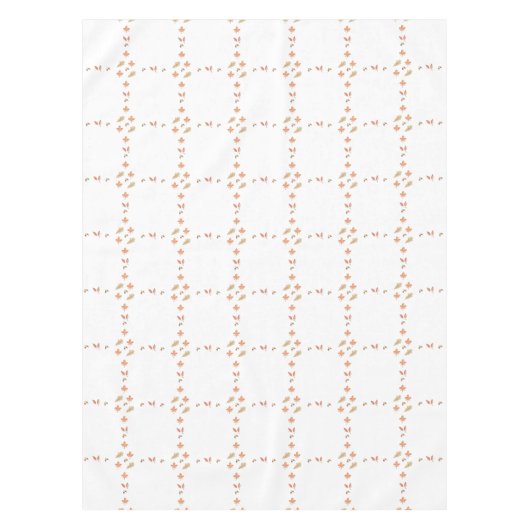 Nappe Aquarelle Feuillage d'automne (Devant)