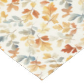 Nappe Aquarelle Feuilles Automnes - Cosy Fall Nature (Angle)