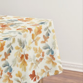 Nappe Aquarelle Feuilles Automnes - Cosy Fall Nature (In Situ)