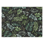Nappe Aquarelle Feuilles de verdure (Devant (Horizontal))