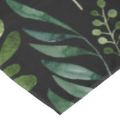Nappe Aquarelle Feuilles de verdure (Angle)