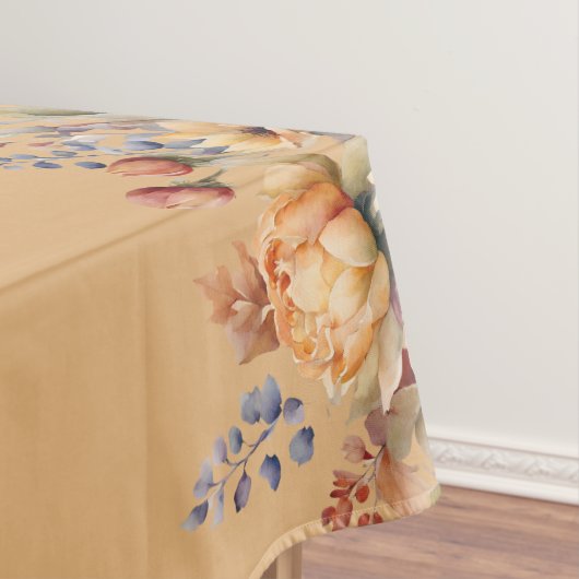 Nappe Aquarelle Fleurs de chute - (In Situ)