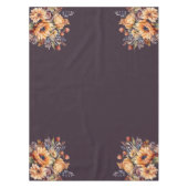 Nappe Aquarelle Fleurs de chute-violet- (Devant)