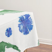 Nappe Aquarelle Fleurs de corail bleu (In Situ)