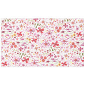 Nappe Aquarelle florale brillante Boho (Devant (Horizontal))