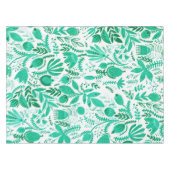 Nappe Aquarelle florale du jardin de printemps rustique (Devant (Horizontal))