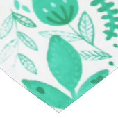 Nappe Aquarelle florale du jardin de printemps rustique (Angle)
