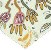 Nappe Aquarelle Florale Fleurs d'abeille Élégante Modern (Angle)