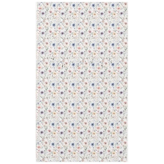 Nappe Aquarelle florale Styl Botanical Table tissu (Devant)