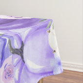 Nappe Aquarelle Florale violet Citrouille Thanksgiving (In Situ)