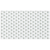 Nappe Aquarelle Forêt de sapins rustiques hiver (Devant (Horizontal))
