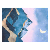 Nappe Aquarelle Golden Celestial Peaks (Devant (Horizontal))