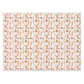 Nappe Aquarelle Grecque Pâques Nourriture Et Oeufs Rouge (Devant (Horizontal))