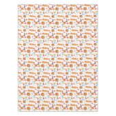 Nappe Aquarelle Grecque Pâques Nourriture Et Oeufs Rouge (Devant)