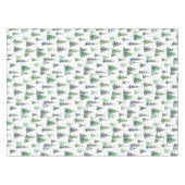 Nappe Aquarelle Green Trees Motif forestier (Devant (Horizontal))