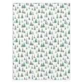 Nappe Aquarelle Green Trees Motif forestier (Devant)