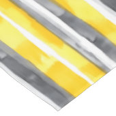 Nappe Aquarelle gris jaune blanc rayé (Angle)