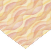 Nappe Aquarelle Gris ondulé, Jaune et Orange (Angle)