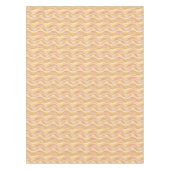 Nappe Aquarelle Gris ondulé, Jaune et Orange (Devant)