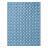 Nappe Aquarelle hiver flocons bleu arrière - plan (Devant)