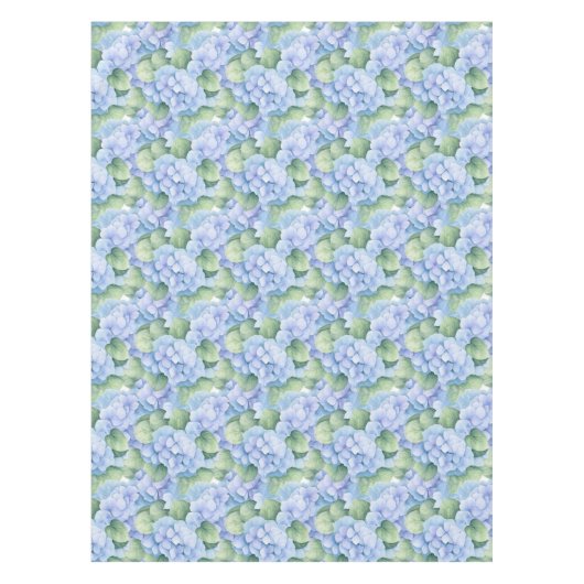 Nappe Aquarelle Hydrangea Fleurs (Devant)
