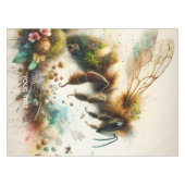 Nappe Aquarelle Imaginaire mignonne Abee Fleurs (Devant (Horizontal))