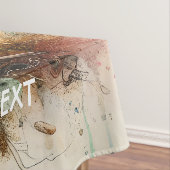 Nappe Aquarelle Imaginaire mignonne Abee Fleurs (In Situ)