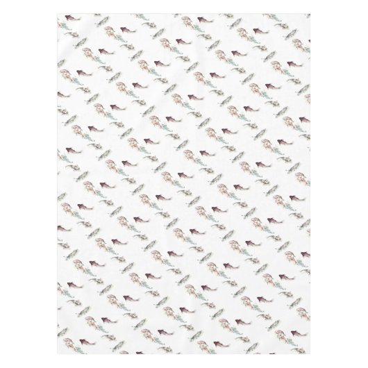 Nappe Aquarelle Koi Fish (Devant)