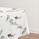 Nappe Aquarelle Koi Fish (In Situ)
