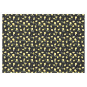 Nappe Aquarelle Lemons, Art Méditerranéen, été (Devant (Horizontal))