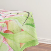 Nappe Aquarelle magique Succulents turquoise (In Situ)