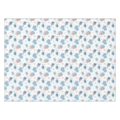 Nappe Aquarelle mignonne Animaux marins (Devant (Horizontal))