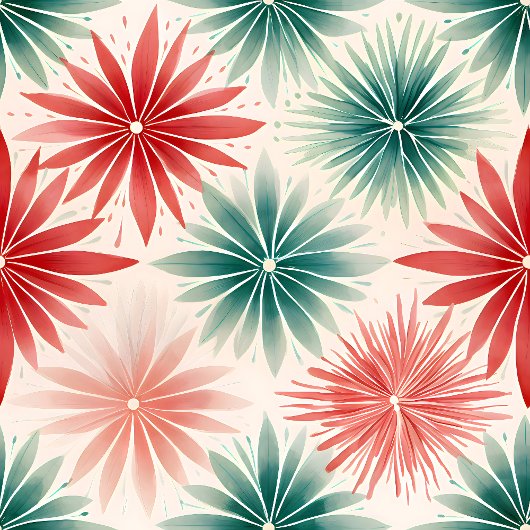 Nappe Aquarelle moderne Moyen-siècle