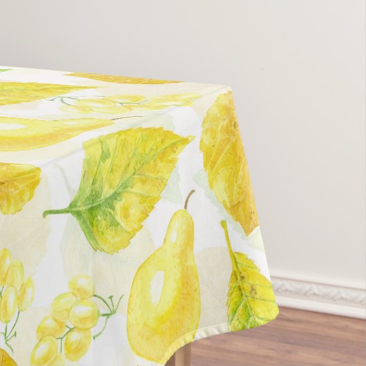 Nappe Aquarelle motif d'automne (In Situ)